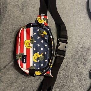 American Flag Print Men's Backpack